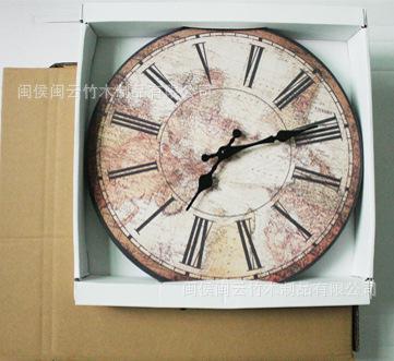 【ZAKKA 欧式英伦挂钟 美式钟表 田园复古个性装饰品挂钟 多款批发】价格_厂家_图片 -
