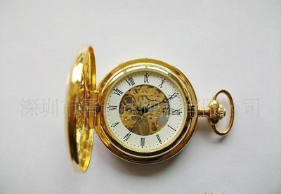 铜复古机械怀表 钢复古机械怀表